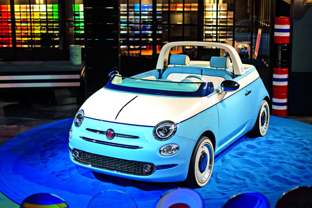 Vom Fiat 500 Spiaggina '58 gibt es nur eine limitierte Auflage von 1.958 Stück. | Foto: Fiat