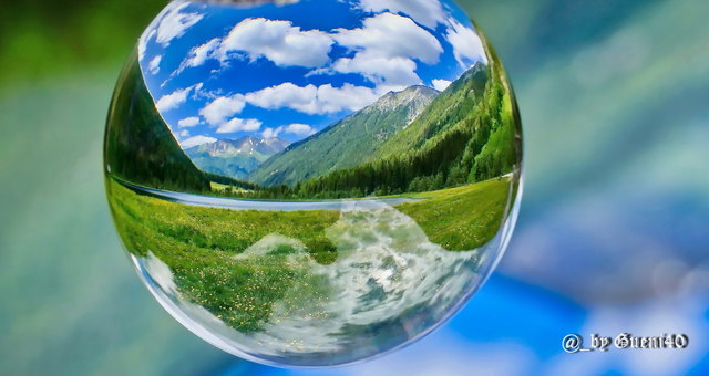 …..im Vollmodus anschauen den Stappitz See im Seebachtal in Mallnitz…..