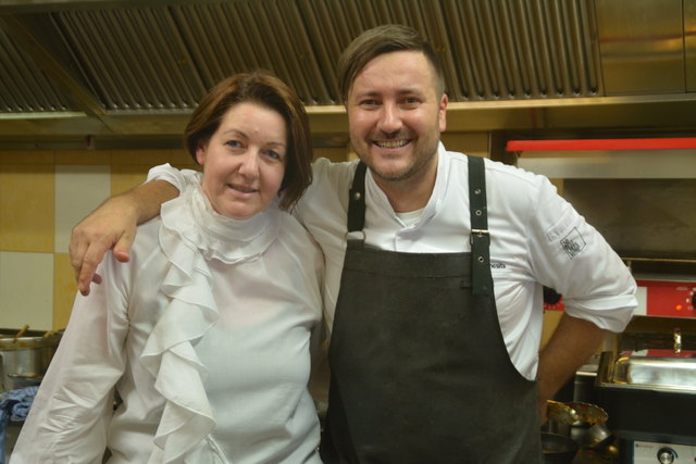 Melanie und Jürgen Csencsits freuten sich über viele Gäste und einen gelungenen "Böhmischen Kirtag".