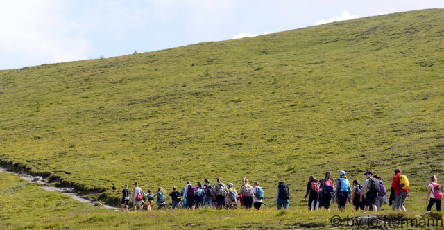 eine leichte Wanderung an der Nockalmstraße