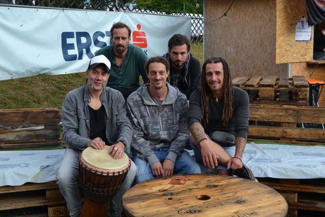 "Der Urlaut" sorgte für rhythmische Klänge mit Didgeridoo und Percussion.