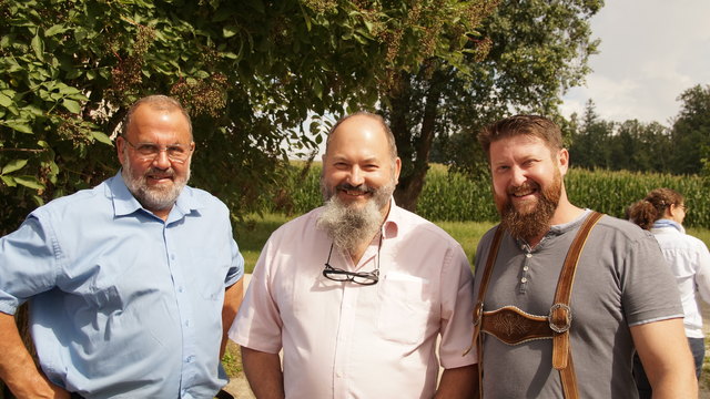 Alle guten Dinge sind drei.... Schmiede bei der Friedenswallfahrt | Foto: Foto Anton Grafeneder Neustadtl