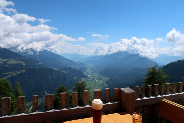 schmeckt das Weizen doch ganz besonders gut nach einer Wanderung