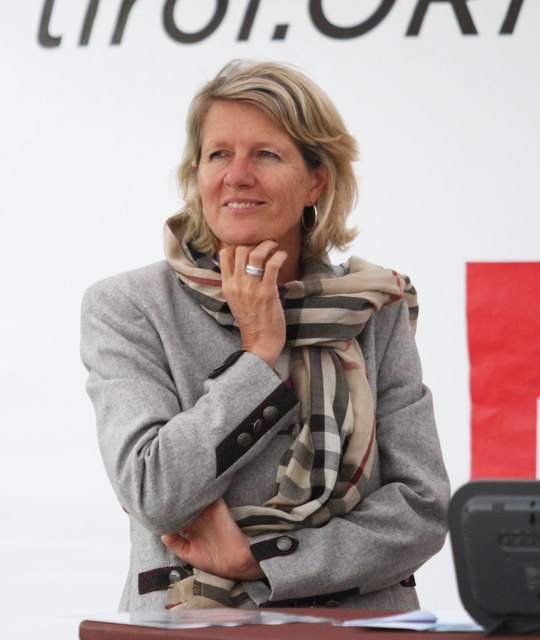 Auch Carmen Fender vom Ötztal Tourismus war eine Interviewpartnerin. | Foto: Peter Leitner