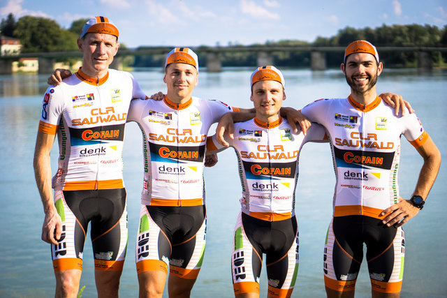 Markus Eichinger, Patrik Harner, Christoph Mühringer und Amadeus Lobe. | Foto: Andreas Holzapfel