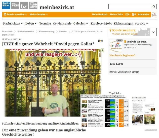 Jetzt die Nummer 1 in NÖ - Berichte meinbezirk.at