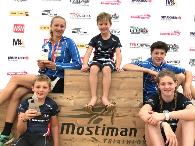 Erfolgreiche Jung-Athleten des Kitzbüheler Triathlonvereins. | Foto: privat