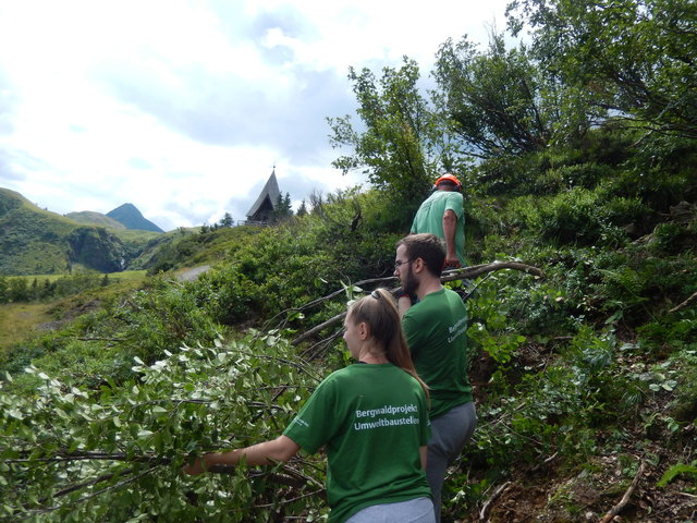 Auf der Alm "muss" geschwendet werden | Foto: Michaela Wittmann