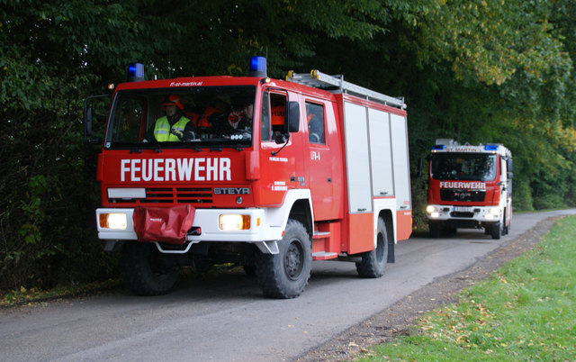 Die Feuerwehren waren schnell am Ort des Geschehens | Foto: BRS/Auer
