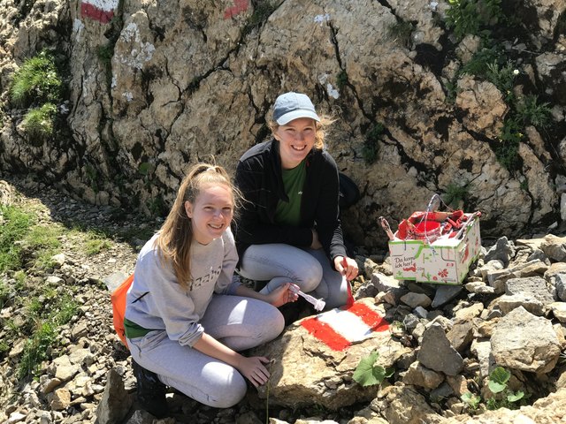 Die Wanderwege in der Nähe zum Hohen Trieb wurden neu markiert | Foto: Hannes Guggenberger