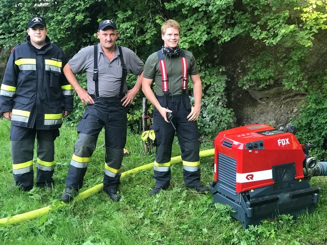 Die neue "Fox 4"-Pumpe besteht den ersten Text. | Foto: FW Perneck