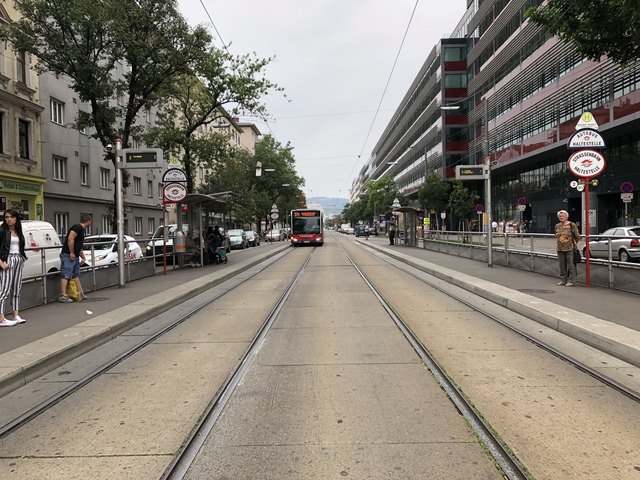 Die Dresdner Straße ist zwei Kilometer lang: Ein Spaziergang dauert daher etwas, lohnt sich aber.