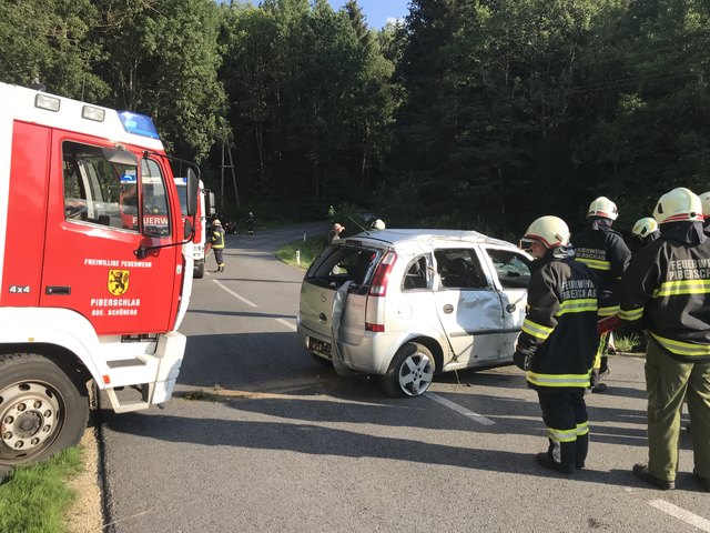 Unfall, 20. Juli 2018 | Foto: Foto: FF Piberschlag