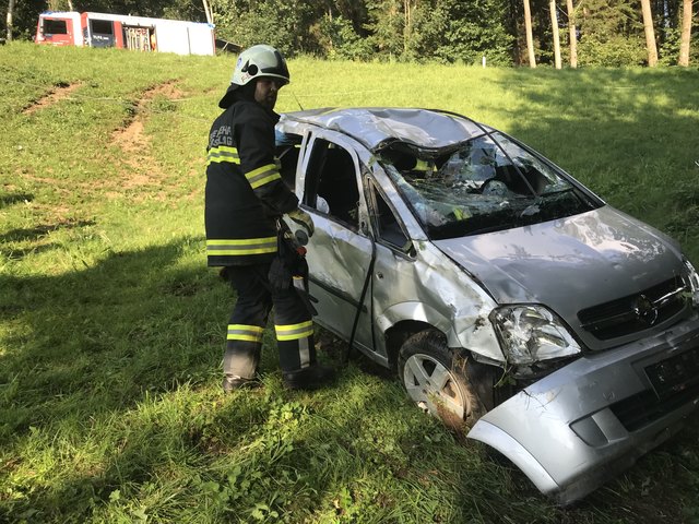 Unfall, 20. Juli 2018 | Foto: Foto: FF Piberschlag