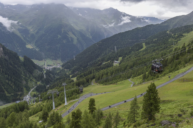 Highlight am Wochenende war die Motorradparade auf die auf 2.320 Metern gelegene Idalp. | Foto: TVB Paznaun – Ischgl