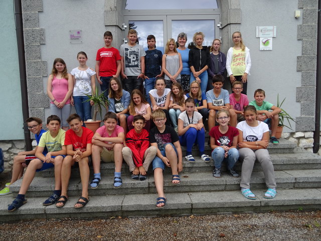 Schüler der Neuen Mittelschule Gaspoltshofen