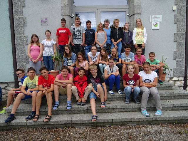 Schüler der Neuen Mittelschule Gaspoltshofen | Foto: NMS Gaspoltshofen