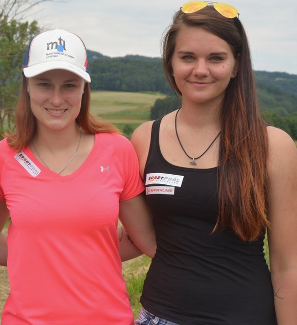 Kristin Hetfleisch und Lisa Wusits dürfen auf Medaillen hoffen.