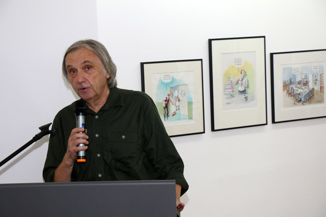 Der Künstler Karl-Heinz Brecheis.