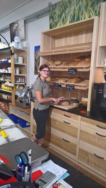 Barbara Hönickl vom Regionalladen Nah Guat in Scheibbs.