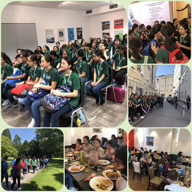 Musikerinnen des Good Hope School Chinese Orchestras bei ihrem Besuch in Österreich (c) OCFMK