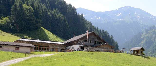 Niederkaseralm, Kelchsau. | Foto: Niederkaseralm