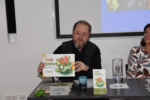 Der Autor und Deutschförderpädagoge Franz Kaslatter lieferte mit "Easygrimm" die Anregung für das diesjährige Zauberwald-Abenteuer.