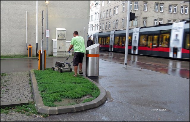 Dieser Plan wird eingehalten, egal ob es trocken ist, oder ob es regnet ;)