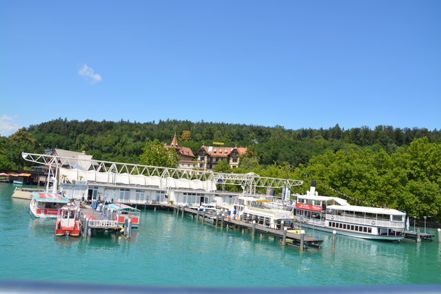 Werft der Wörthersee Schifffahrt in der Klagenfurter Ostbucht