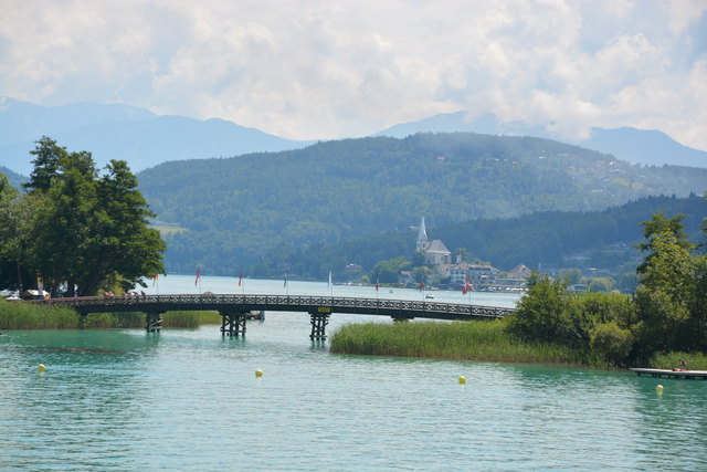 Blick auf Maria Wörth