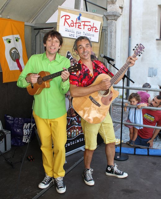 Hermann Schwaizer-Riffeser und Frajo Köhle alias „RatzFatz“