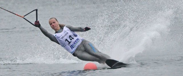Die amtierende Weltmeisterin Bianca Schall aus Kronstorf wusste auch am Ausee zu überzeugen. | Foto: Peter Schrack
