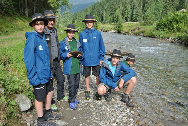 15 Jugendlich waren beim Junior Ranger Programm heier mit dabei | Foto: KK/Nationalpark Hohe Tauern
