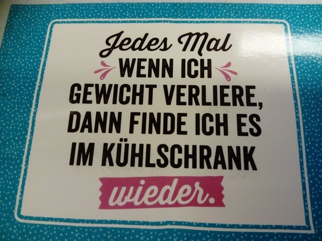 Der Kühlschrank muss weg... Jetzt weiß ich warum da nichts verloren geht!