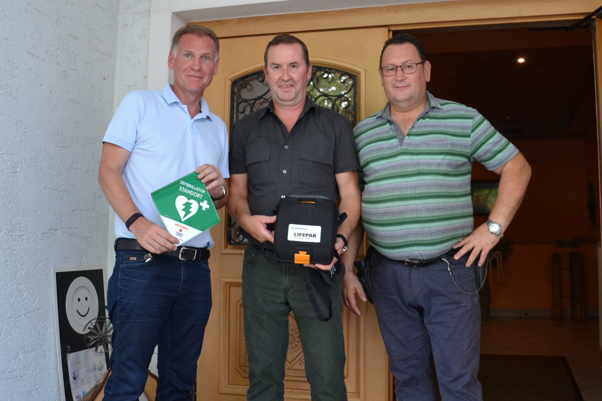 SPÖ Engerwitzdorf übernahm Kosten für DefibrillatorWartung Urfahr