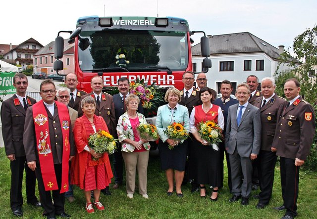 v.l.n.r.: Harald Stanzl, Przemyslaw Kocjan, Josef Brunner, Claus Klein, Adelheid Brunner, Reinhard Koppensteiner, Josef Edlinger, Elisabeth Brunner, Elfriede Mayrhofer, Martin Boyer, Erich Dangl, Michaela Prandtner, Johann Hengstberger, Herbert Buchinger, Heinrich Mang, Herbert Prandtner, Franz Rumplmair