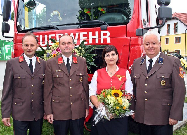 v.l.nr.: Franz Rumplmair, Reinhard Koppensteiner, Michaela Prandtner, Herbert Prandtner