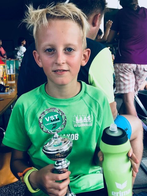 Jakob Ladinig schaffte den 1. Platz in seiner Altersgruppe