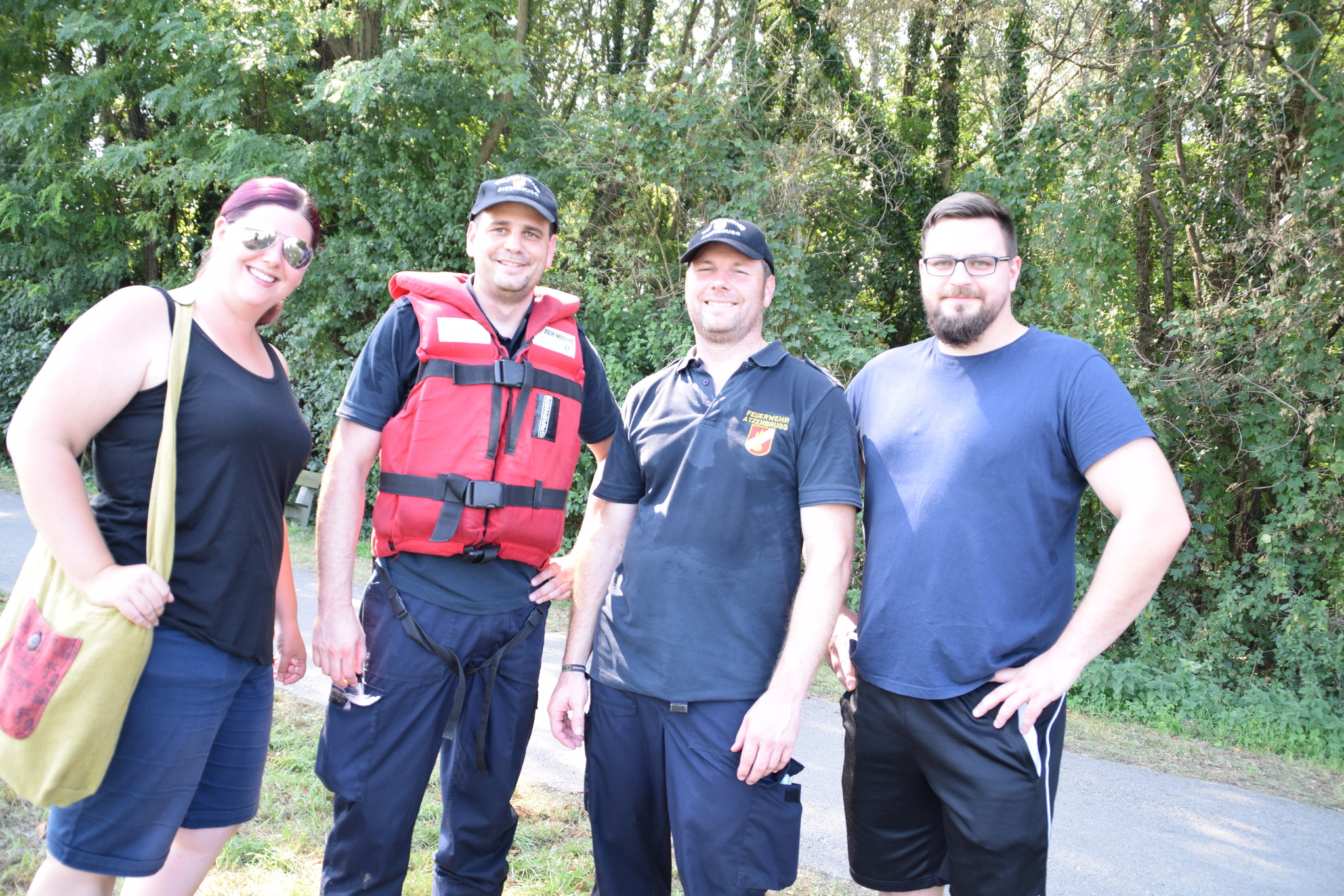 Gut Wehr auf der Donau Tulln