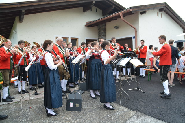 Stadtmusikkapelle Wilten unter der Leitung von Peter Kostner.