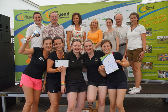 Die Landjugend Pötting konnte ihren Titel beim Völkerballbewerb heuer verteidigen.