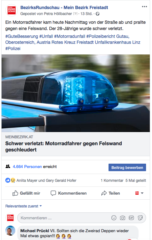 Facebook-Screenshot