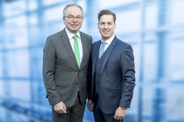 LH-Stv. Dr. Stephan Pernkopf und LAbg. Bernhard Heinreichsberger