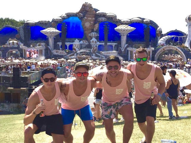 Patrick Stifter, Daniel Gilschwert, Daniel Artner und Christoph Heitler)