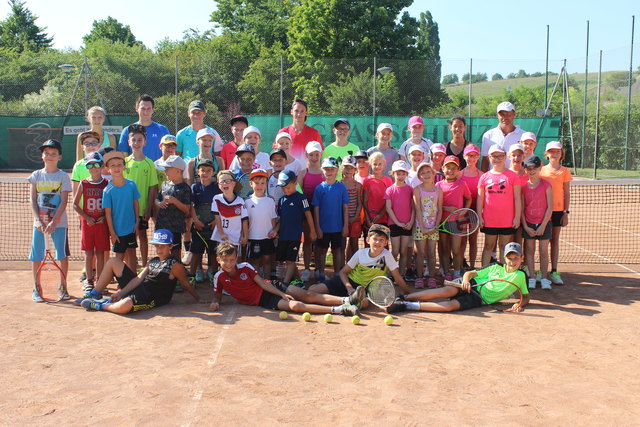 Den Kindern wurde beim Tenniscamp ein abwechslungsreiches Programm geboten.