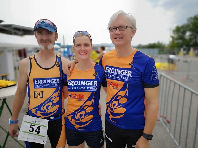 v.l.n.r. Manfred Schiedlbauer, Elke und Christian Schiebl