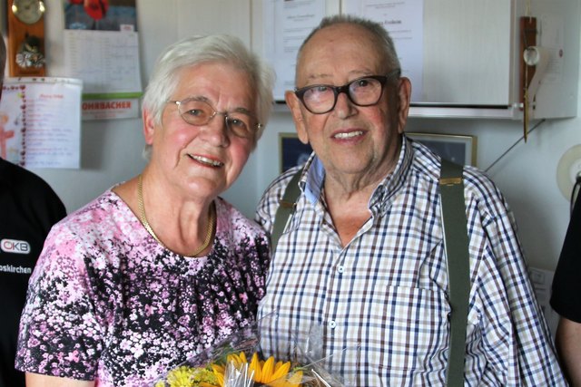 Willi Schmid und seine Frau Peperl.