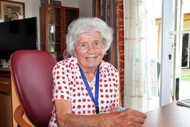 In Kalsdorf feierte Olga Pillwein ihren 100. Geburtstag.