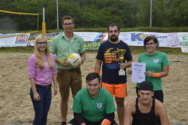 Den 1. Platz holten sich die Spielr vom VSF Mold.