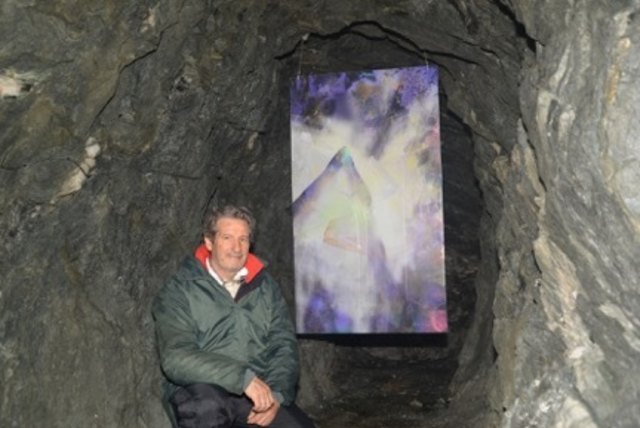 Der Salzburger Künstler M. A. Seywald.